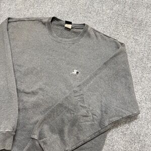 Starter Sweatshirt Men's XL Stained Cotton Blend Pullover Activewear Black